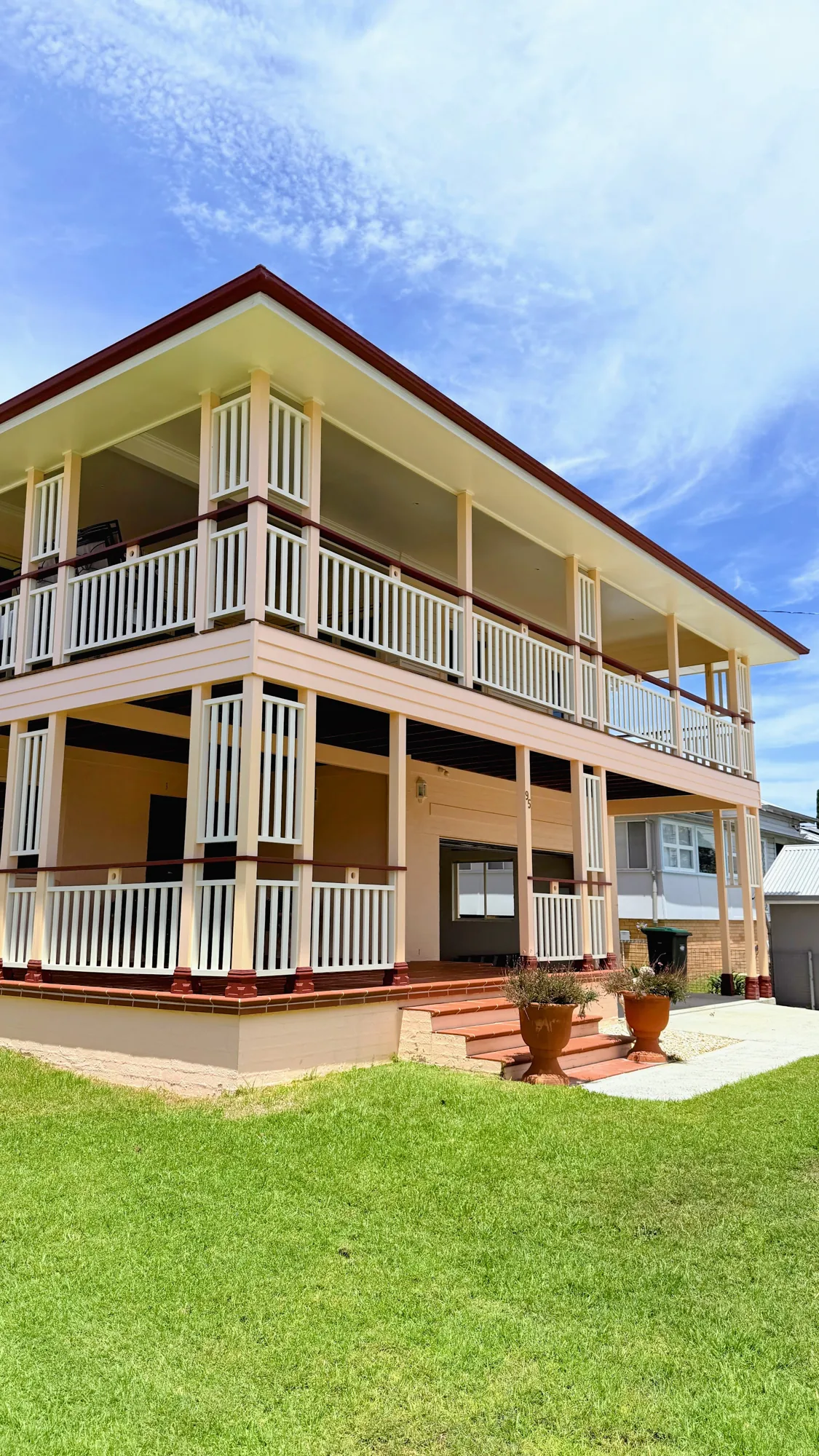 Exterior cleaning result on a Maclean NSW property by Be Clean Exteriors